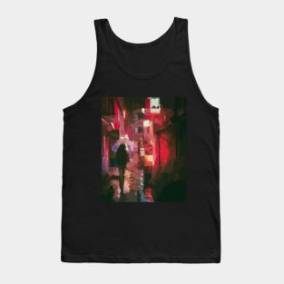 Red alley Tank Top